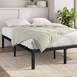 Zinus Elias Double Bed Frame with Storage 135 x 190 cm Black view 10