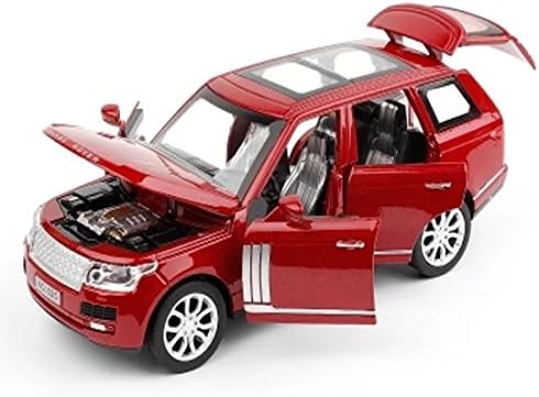 KMT Alloy Diecast Car Models Land Rover Range Rover Dia Cast Car Model (Red)