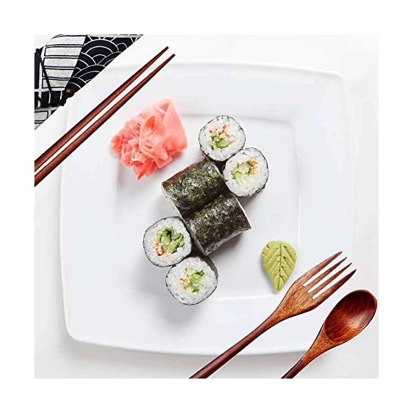 nuoshen-Wooden-Tableware3PCS-Japanese-Style-Wooden-Cutlery-Set-in-an-Oriental-Style-Pouch-with-1-x-Spoon-1-x-Fork-1-x-Chopsticks-with-Pouch-Sushi-Dinnerware-Tableware-for-Family-Travel nuoshen Wooden Tableware ,3PCS Japanese Style Wooden Cutlery Set in an Oriental Style Pouch with 1 x Spoon, 1 x Fork, 1…