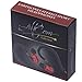 iAltCom Gab Gear Comfortable Stereo Wired Ear-hook Earbuds with Microphone in Red and Black