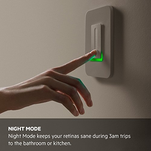 Wemo Dimmer Wi-Fi Light Switch, Compatible with Alexa and Google Assistant F7C059 (Certified Refurbished) - Thumbnail 3