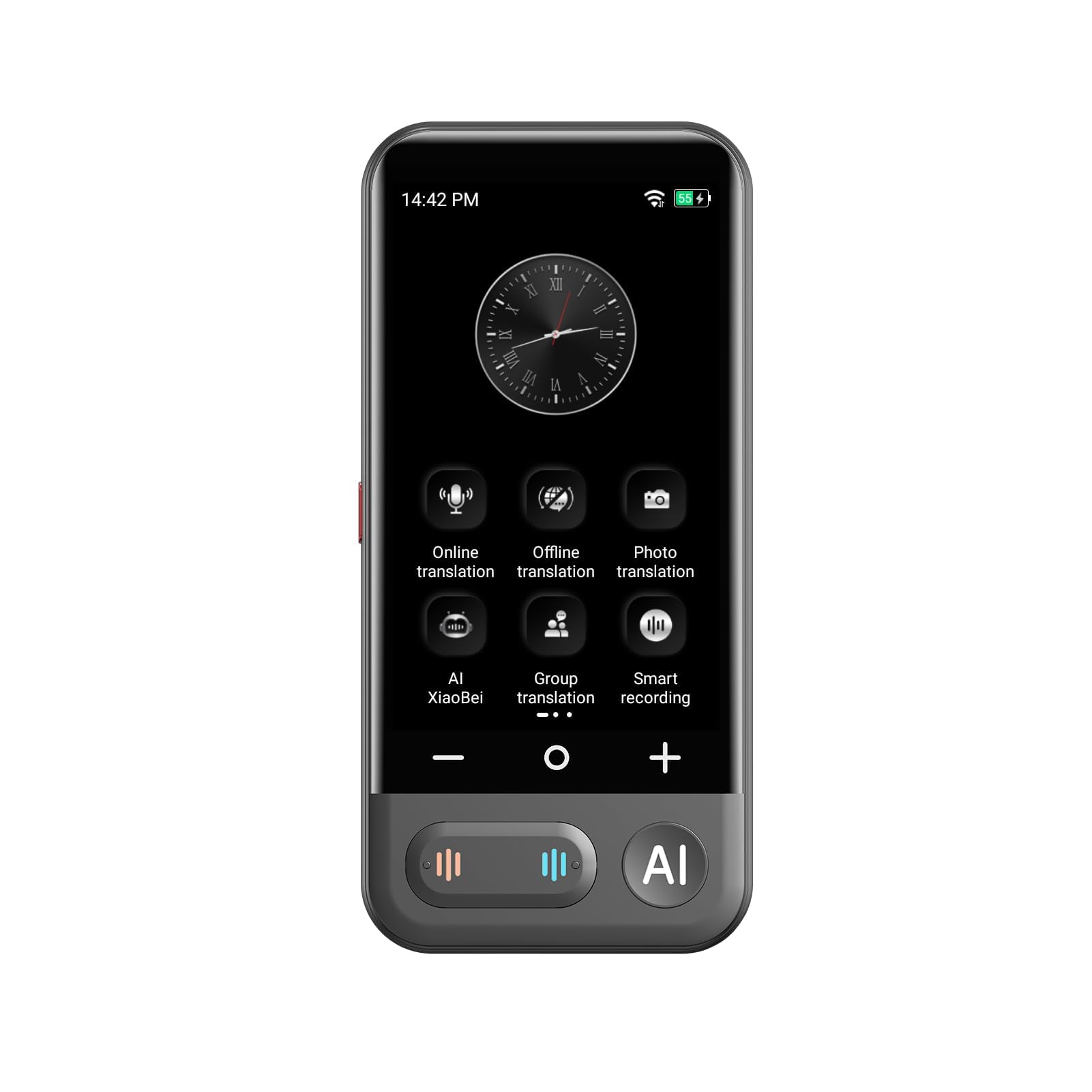 Photo 1 of ****FOR PARTS ONLY/ NON-FUNCTIONAL*** 2025 Language Translator Device: Offline/Real-Time/High-Accuracy Device with 139+ Languages, Voice/Text/Offline/Photo/AI Instant Two-Way Translation, Ideal for Travel/Business/Learning