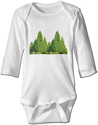 PFRDDS Christmas Rainbow Cutie Long Sleeve Unisex Baby 100% Cotton Lap Shoulder Bodysuits