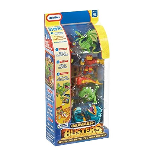 Little Tikes Numbers Busters Deluxe Starter Set of 10 Figures