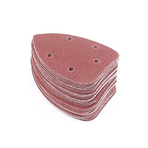 Swpeet 100-Piece Sanding Disc Set - Hook & Loop 5 Inch Sandpaper With 10 Grits From 40 To 800