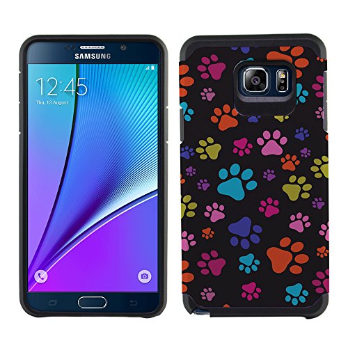 Samsung galaxy note 5 n920 case, fincibo (tm) dual laye…