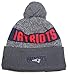 New Era NFL 2016 Graphite and Team Color Sport Knit Beanie, One Size