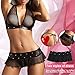 Guixiu Women Plus Size Lingerie Babydoll Chemise Nightwear Set Strap Stretch Lace Sleepwear XL-5XL (M, 005)