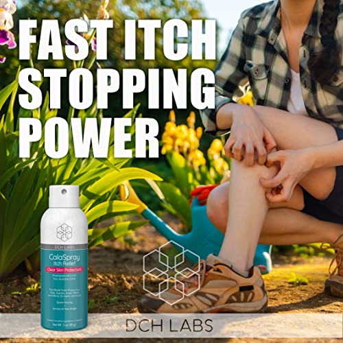 DCH Labs Itch Relief CalaSpray Fast Itch Relief from Poison Ivy, Oak