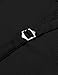 Coofandy Men's Black V-Neck Sleeveless Casual Slim Fit Dress Vest Waistcoat