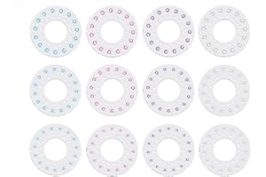 Y-Box Hair Bedazzler Accessories - 180 Rhinestone Gems, Diamond Jewel Refill for Hair, Fashion, Shoes, Phone Shell (180 Count