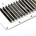 Amarine-made Stainless Steel Stamped Louvered Vent - Rectangular - 07720S - 5