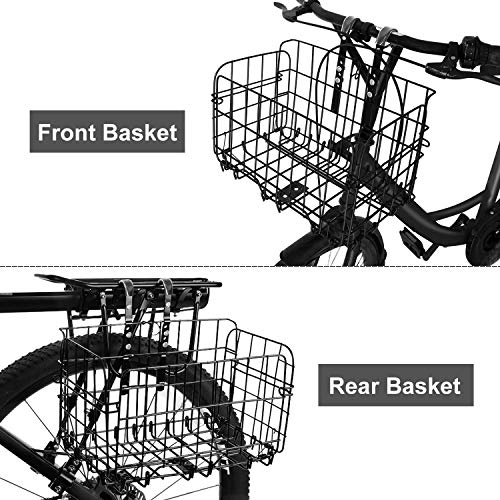image for Rainbow Estrella Easy Installation Folding Bike Basket for Mountain Bi