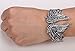 YACQ Women's Guardian Angel Wings Hinged Bangle Bracelets Fit Wrist Size 6.5 to 7.5 inch - Lead & Nickle Free - Women Biker Jewelry - Costume Accessories