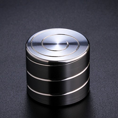 image for Fidget Screw Spinner, DMaos New Cube Hypnotic Cylinder Metal Stainless