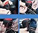 Salusy Black and Red Genuine Leather Shift Gear Knob Cover For Honda Civic/Civic Coupe 2016 2017 2018 2019/Honda Civic Hatchback 2017 2018 2019