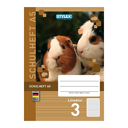 Stylex 29703 Schulheft DIN A5 mit Lineatur 3