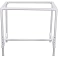 Dritz Quilter's Floor Frame, Adjustable, White