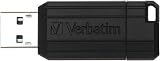Verbatim Store 'n' Go Pin Stripe 16 GB USB Flash Drive Black Hi-Speed USB view 3