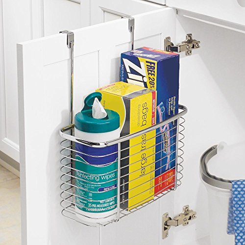 InterDesign Axis Over the Kitchen Storage Organizer Basket for Aluminum Foil, Sandwich