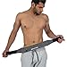 Build & Fitness Running Belt Waist Adjustable, Comfortable Slim with Key Clip - Fits Fuel Gel, iPhone 6,7,8plus,X, Samsung S7,S8,S9 - for Men, Women, Runners, Jogging, Gym, Yoga, Workout, Sports
