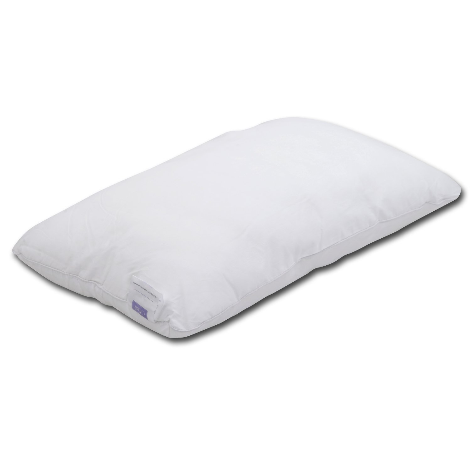 Hush Firm Solid Polyester Pillow 17"x27", White Amazon.in Home & Kitchen