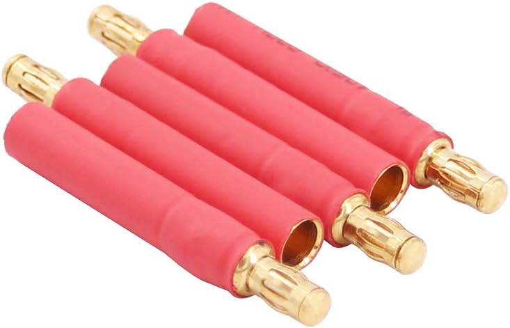 No Wires 3.5mm Male to 4mm Female Bullet Plug Adapter Connector for RC ESC Motor(B116-5)