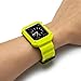 Camyse Compatible Apple Watch Band 42mm Case, Shockproof Rugged Protective Cover with Bands Stainless Steel Clasp for iWatch Apple Watch Series 3, 2, 1 Sport Edition for Men Women grils boys - Yellow