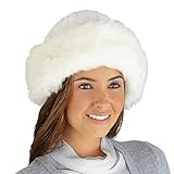 Faux Fur Trimmed Winter Fashion Hat