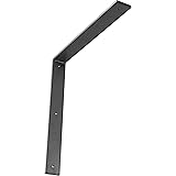 Ekena Millwork BKTMHA Steel Bracket Hamilton, 2"W x