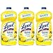 Lysol Clean & Fresh Multi-Surface Cleaner, Lemon & Sunflower, 40 Ounce (Pack of 3) primary