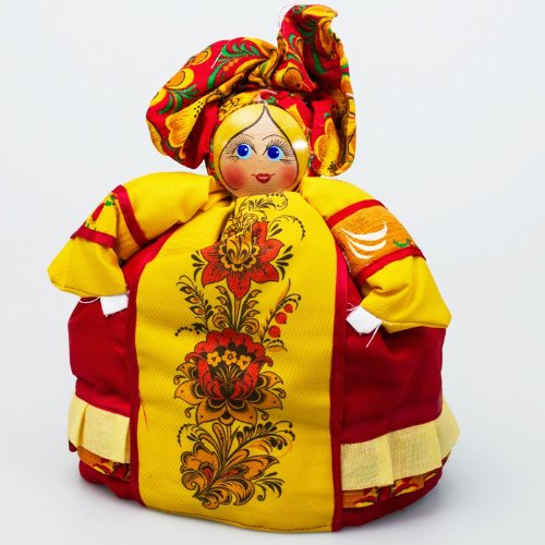 Tea Cozy Doll "Khokhloma Barynya"