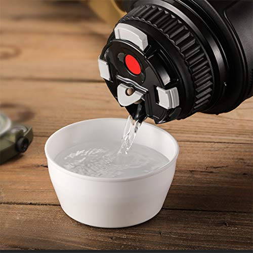 image for Moolo Thermoses Insulation Pot, 304 Stainless Steel Sports Bottle Larg