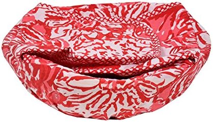 ABbuy Roti Cotton Cloth Basket, Washable with Chain, Traditional Roti Rumals with Assorted Colour, 100% Pure Cotton Cover Size :- 9 * 24 * 24 cm