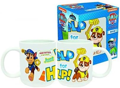 Kids Licensing Ceramic Beaker 330 ml – 2 Sided – Paw Patrol