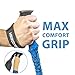 Equipeak Nordic Walking Poles for Women & Men - Aluminum Foldable Hiking Poles with Cork & Eva Handle Grip for Balance Support, Collapsible Walking Sticks for Travel, Adjustable Folding Trekking Pole