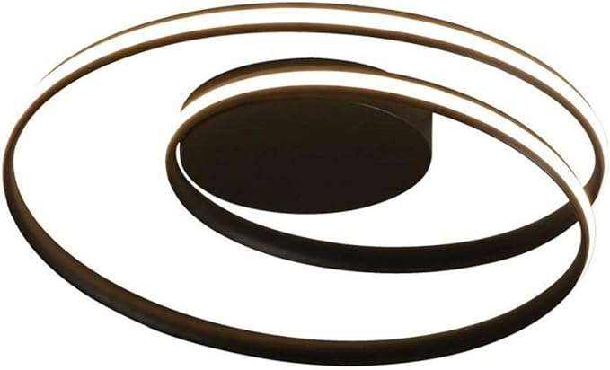 Deckenlampe Led Spirale Rund Ring Deckenleuchte Dimmbar Mit
