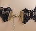 Gothic Black Lace Choker Necklace Punk Choker with Pendant for Women/Girls Punk Party Cosplay Costumes Wedding Jewelery Christams Gifts (JL-210)