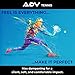 ADV Tennis Vibration Dampener | Set of 3 | Ultimate Shock Absorbers for Racket and Strings | Premium Quality, Durable, and 100% Reliable | Newest Technology (Midnight | Max Sorb 3-Pack)