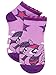 Hasbro My Little Pony Girls 6 pack Socks (Shoe: 7-10 (Sock: 4-6), Grey/White Ponies)