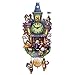 Disney Halloween Themed Cuckoo Clock with 9 Disney Characters: Lights and Music by The Bradford Exchange