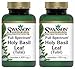 Swanson Premium Brand Full Spectrum Holy Basil Leaf (Tulsi) 400mg -- 2 Bottles each of 120 Capsules