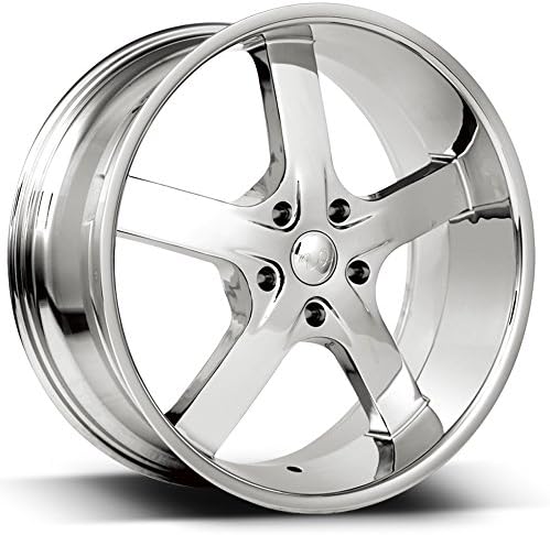 20" U2-55 Chrome Wheels Rims by Wheel Deals 5x114 &amp; 5x120 fit BMW Honda Chevy Landrover VW Volkswagen