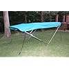 New-TEAL-Pontoon-Deck-Boat-Vortex-4-Bow-Bimini-Top-8-Long-91-96-Wide-54-High-Complete-Kit-Frame-Canopy-and-Hardware-FAST-SHIPPING-1-TO-4-BUSINESS-DAY-DELIVERY