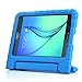 MoKo Samsung Galaxy Tab A 8.0 2015 Case - Kids Shock Proof Convertible Handle Light Weight Super Protective Stand Cover Case for Galaxy Tab A 8.0 2015 Tablet SM-T350, BLUE (NOT FIT 2017 Tab A 8.0)