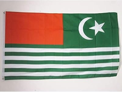 AZ FLAG Azad Kashmir Flag 3x5 ft 100D Polyester with 2 Brass Grommets