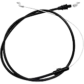 yhoparts 746-04661A 946-04661A Control Cable for MTD, Troy-Bilt, Craftsman, Yard Machines, Cub Cadet, Yard Man, Bolens Lawn Mowers Replaces 746-04661, 946-04661