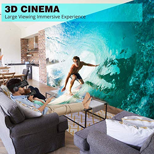 VR Compatible Virtual Reality Glasses,VR headsets,Headset 110°fov,VR Goggles Compatible with 3D Movies, Blue Light Eye… - Image 2