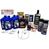 YAMAHA OEM 2006+ F75 F90 F115 F90B VF90 Winterization Kit Oil Change Fuel Stabilizer Gear Lube Maintenance Pump Fuel/Water Separator