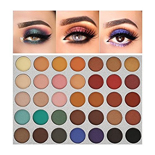 Beauty Glazed Eyeshadow Palette 35 Colors Eye Shadow Powder Make Up Waterproof Eye Shadow Palette Cosmetics